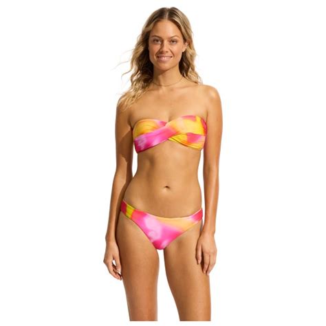 Seafolly Colour Crush Twist Bandeau Bikini Top Women S Buy Online