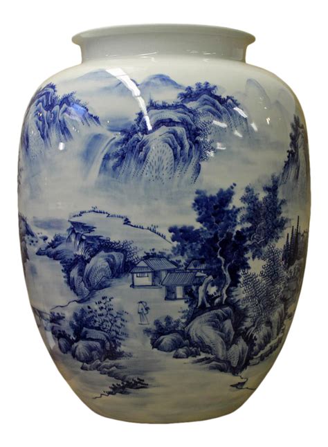 Chinese Blue White Hand Painted Porcelain Vase Artofit