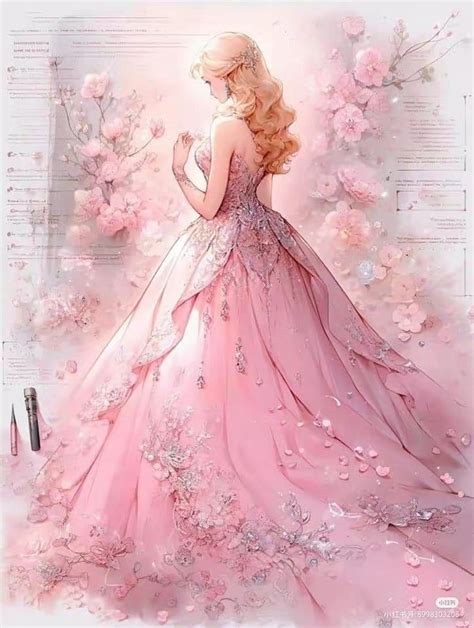 Pin By Yaya On Dreamy Fashion Fantasy Wedding Dresses Dress Drawing