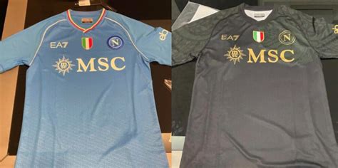 Napoli La Nuova Maglia Con Lo Scudetto Condivisa Sui Social Network