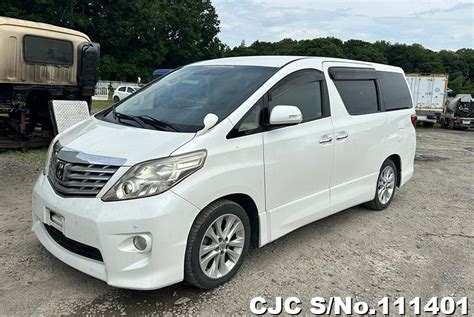 Left Hand Toyota Alphard Pearl For Sale Stock No Left