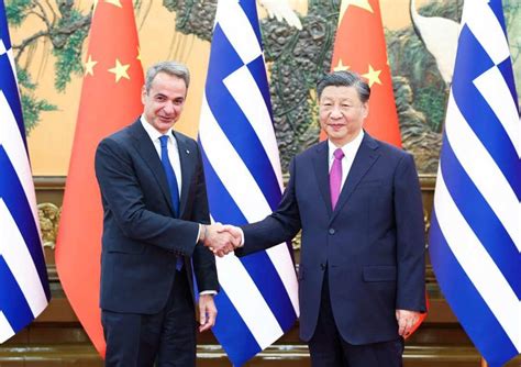 Xi Meets Greek Prime Minister English Scio Gov Cn