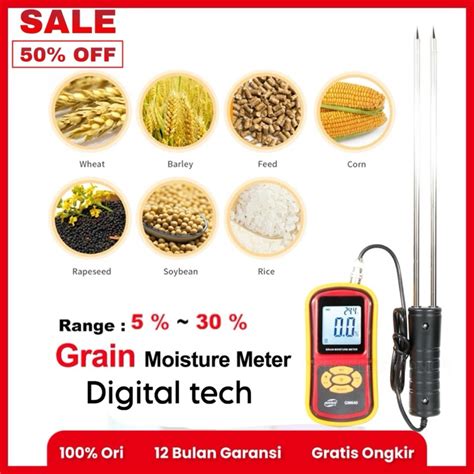 Jual Grain Moisture Meter Gm Benetech Ukur Kadar Air Biji Bijian