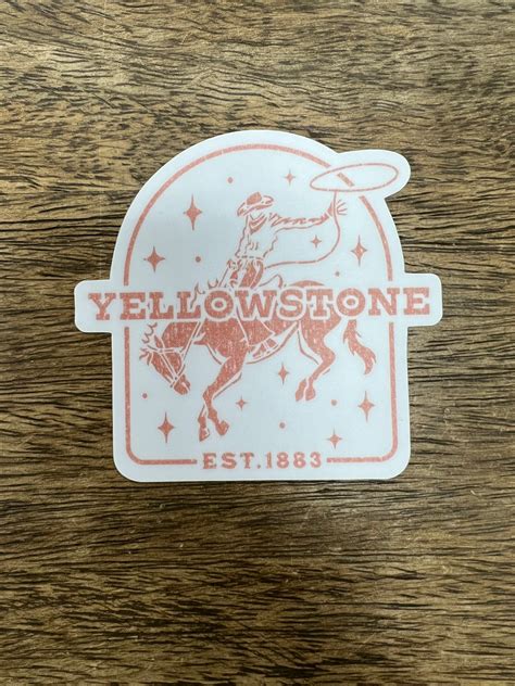 Yellowstone- Sticker - Southern Fried Design Barn