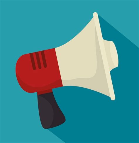 Premium Vector Megaphone Isolated Design