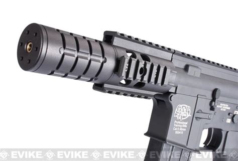 Evike Custom Class I Gandp M4 Full Metal Airsoft Aeg Rifle Patriot Package Black Add Battery