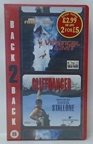 Vertical Limit Cliffhanger VHS Sylvester Stallone Janine Turner