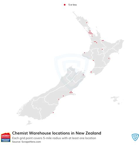 List of all Chemist Warehouse pharmacy locations in New Zealand - ScrapeHero Data Store