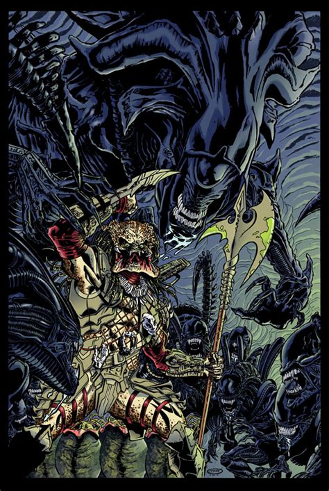Alien Vs Predator Drawing Books