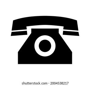 Phone Icon On White Background Stock Vector Royalty Free 2004538217