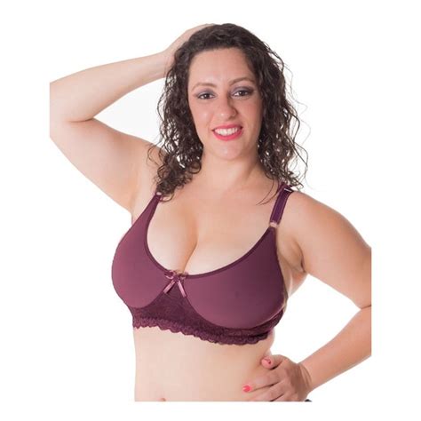 Kit Sutian Lingerie Sem Bojo Plus Size Refor Ado Microfibra Veste