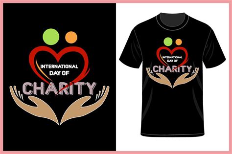 International Charity Day T-Shirt Design Graphic by Riyad Aid ...