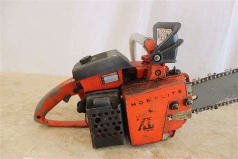 Homelite Chainsaw Lee Real Estate And Auction Service