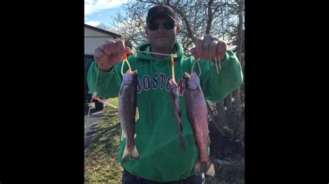 Maryland Trout Fishing March 2020 Catching A Few Rainbow Trout Youtube