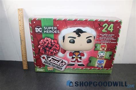 Funko Dc Super Heroes Advent Calendar Nib Superman Batman Joker