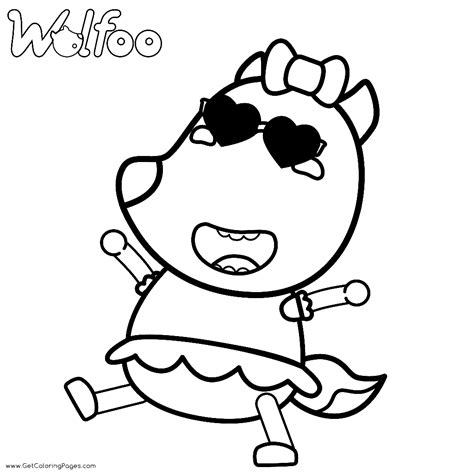 Wolfoo Coloring Pages Printable for Free Download