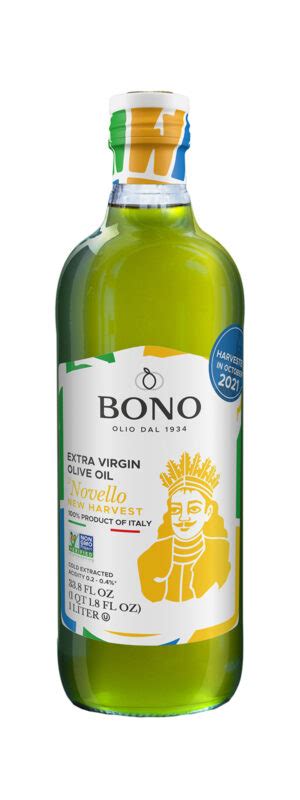 Bono Sicilia Pgi Organic Sicilian Extra Virgin Olive Oil Bono U S A Inc