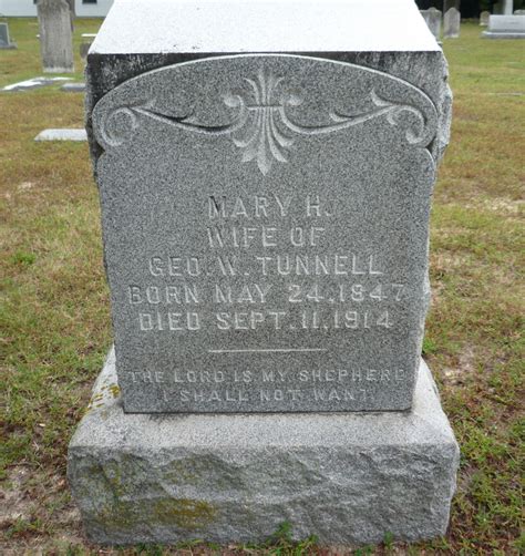 Mary H Hall Tunnell Find A Grave Memorial