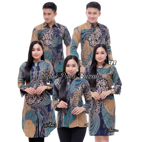 Jual BAJU COUPEL BATIK SARIMBIT PASANGAN KAPELAN SERAGAM BATIK KERJA