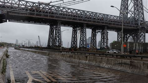 New York flooded as city's infrastructure struggles to cope with ...