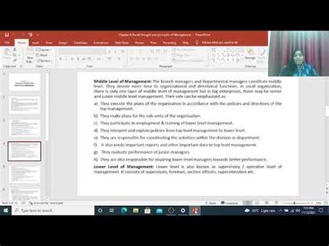 Management Principles Chapter 4 ANNAMALAI Bcom 1st Yr YouTube