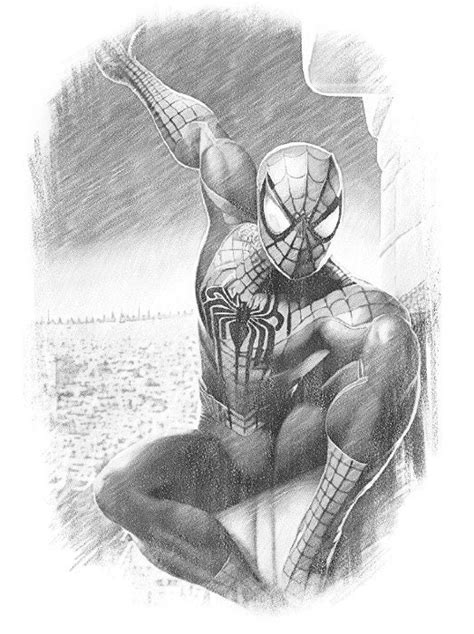 Spiderman Pencil Sketch - Etsy