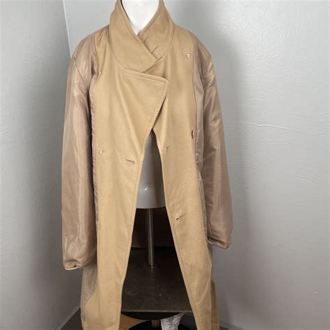 Talbots Double Breasted Trench Coat Women’s Sz 4 6 Ta Gem