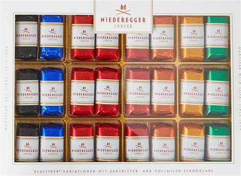 Niederegger Classic Marzipan Variations 300g 10 5oz Premium Quality