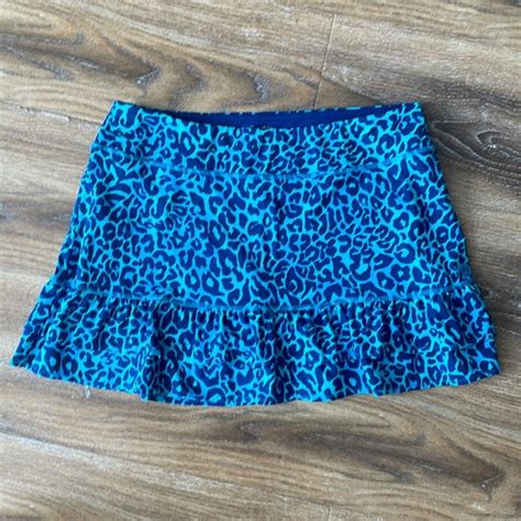 Lilly Pulitzer Shorts Lilly Pulitzer Luxletic Fern Ruffle Skort In