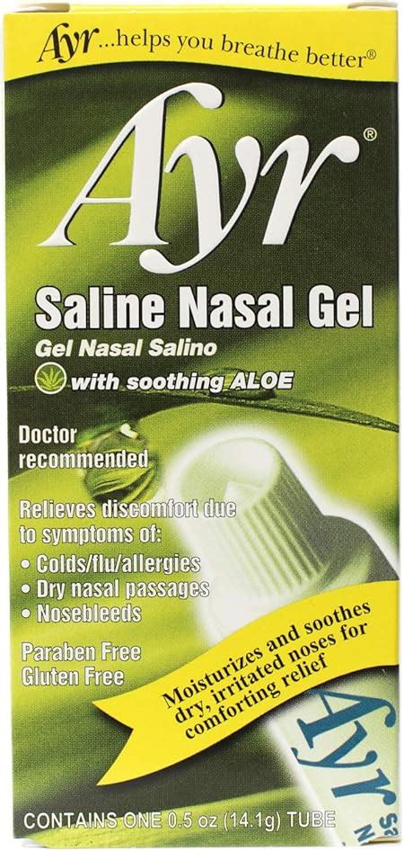 Ayr Nasal Gel Size 141 Gm Health And Household