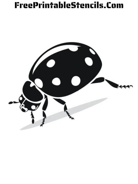 Free Printable Ladybug Stencils Free Printable Stencils