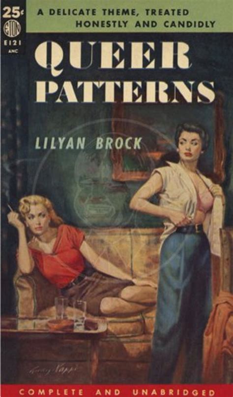 Queer Patterns 10x17 Giclée Canvas Print Of Vintage Pulp Paperback Etsy