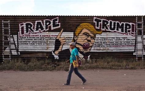 See Wall Graffiti Praising And Parodying Donald Trump Urbanist