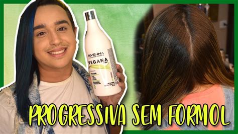 Progressiva Vegana Rivenna Professional Liso Sem Formol Youtube