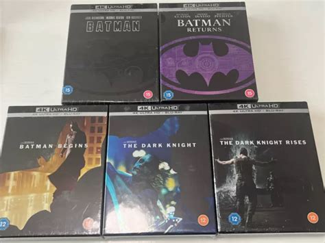 BATMAN RETURNS The Dark Knight Trilogy Collectors 4K Blu Ray