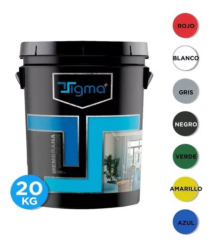 Membrana Liquida Impermeabilizante 20 Kg Economica Linea Color Terraza