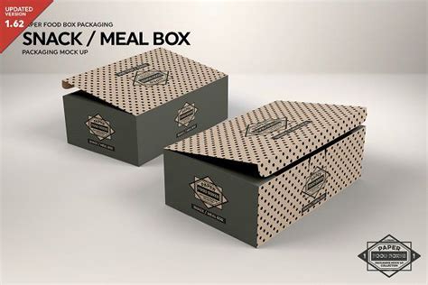 Mockup Kemasan Box Packaging Mockups Psd