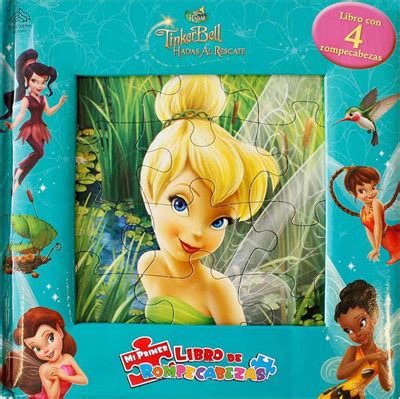 Librería Morelos TINKER BELL HADAS AL RESCATE LIBRO CON 4 ROMPECABEZAS