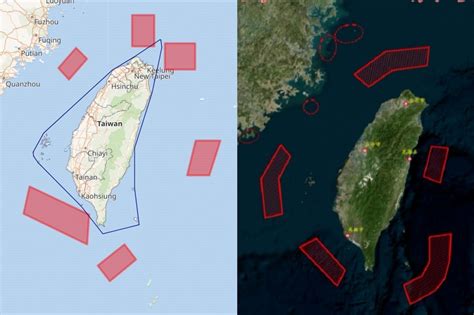 解放軍2024「聯合利劍」演習 Vs 2022首度環台軍演 操演範圍縮小又西靠 上報 國際