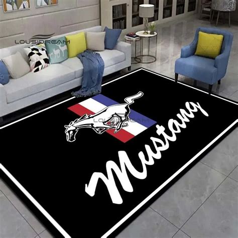 Mustang LOGO Hal Ve Kilim SHELBY Hal Oturma Odas Yatak Odas S Slemeleri