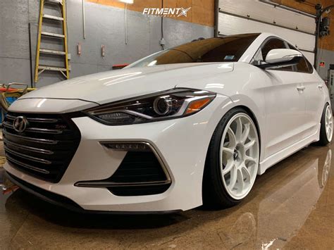 2018 Hyundai Elantra Sport With 18x9 5 Fast Wheels Dime And Westlake