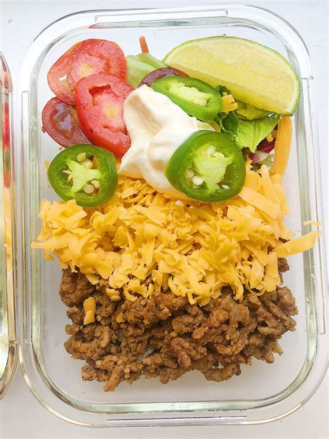 Keto Taco Salad Easy Keto Ground Beef Recipe — Megan Rose Wellness