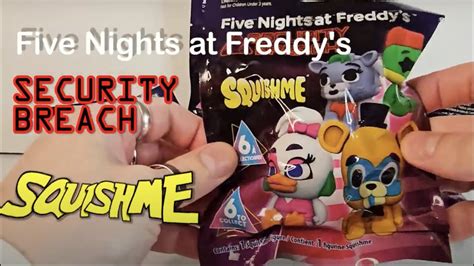 FIVE NIGHTS AT FREDDYS Security Breach SQUISME Blind Bags Squishy