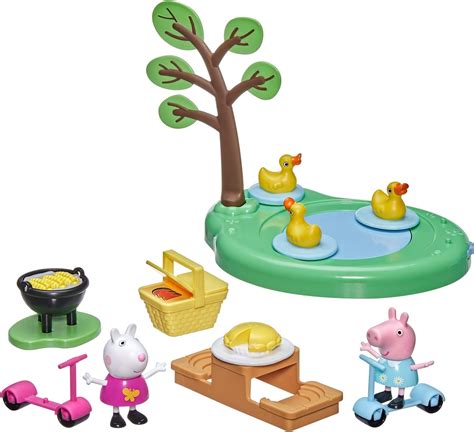 Peppa Pig Peppa S Adventures Picknick Mit Peppa Spielset