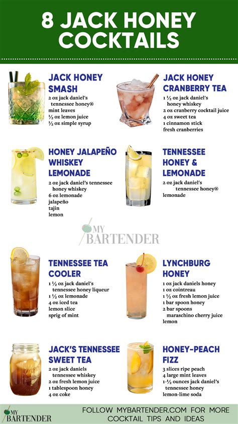 Jack Honey Cocktail Recipes Artofit