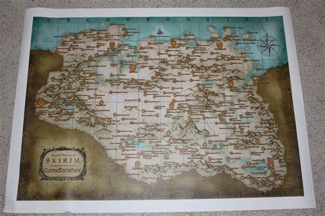 map of skyrim with roads 5