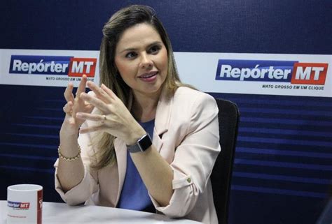 Michelly defende aumento de vereadores na Câmara de Cuiabá Não é uma