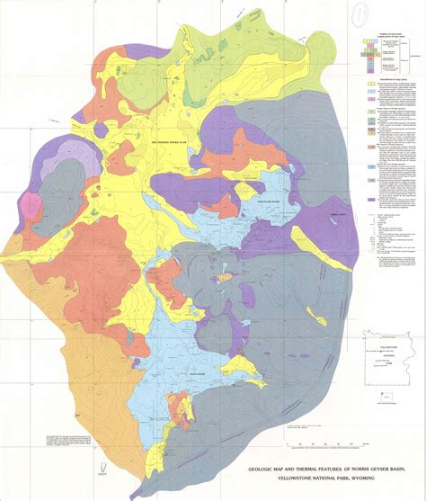 Yellowstone National Park Maps Whiteclouds