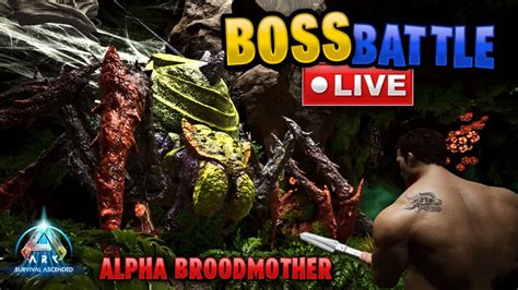 Too Easy Alpha Broodmother Boss Battle Ark Survival Ascended Youtube