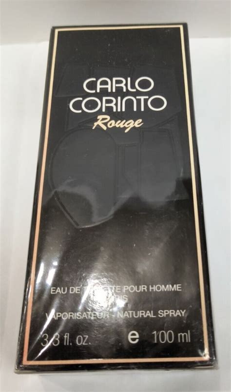 Carlo Corinto Rouge Men Oz Ml Edt Spray Sealed Nib Ebay